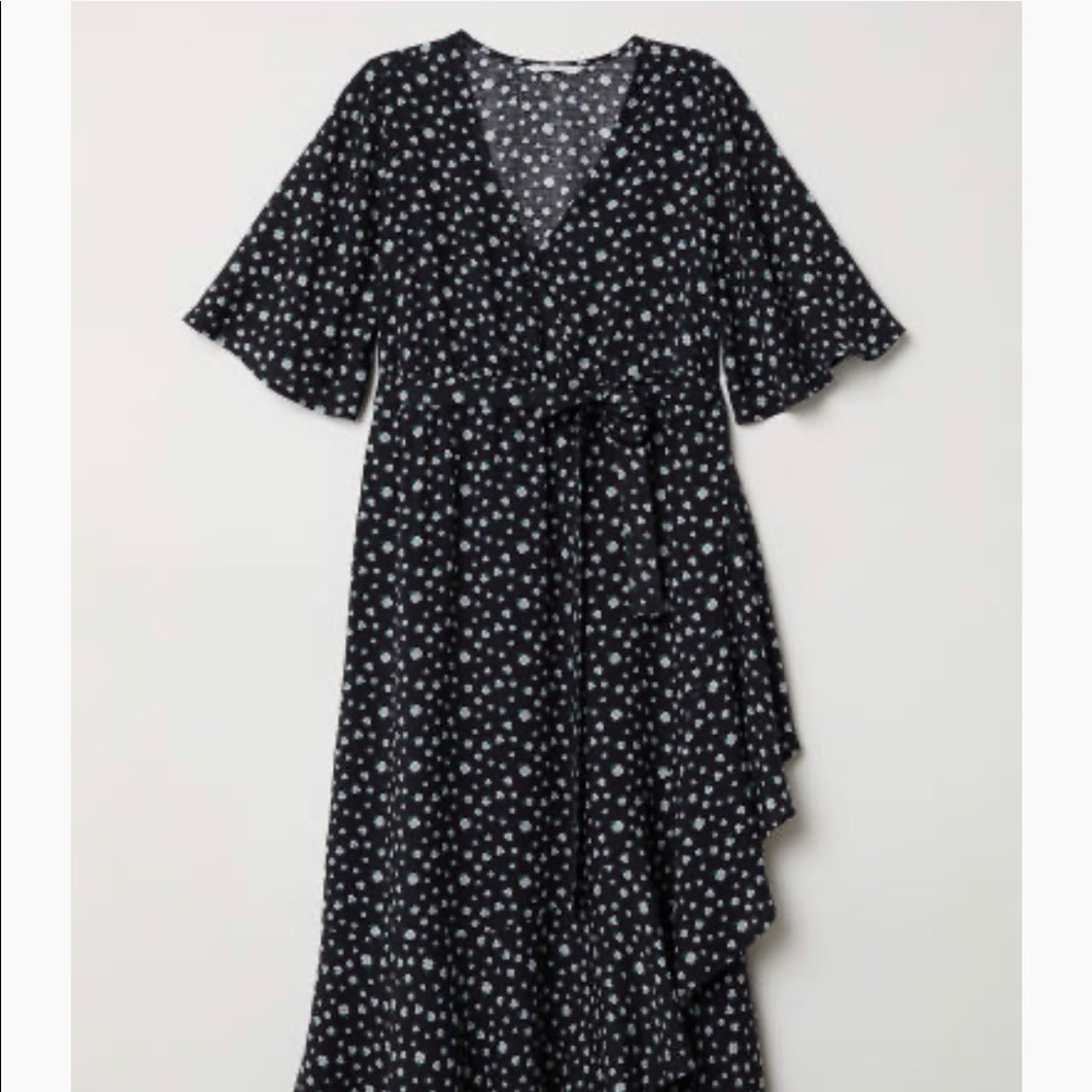 H&M MAMA Maternity Wrap Dress